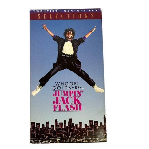 Jumpin’ Jack Flash VHS 1986 Whoopi Goldberg Comedy Directed By Penny Marshall R - Picture 1 of 8